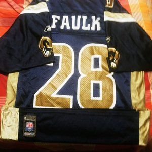 Reebok NFL official jersey Rams